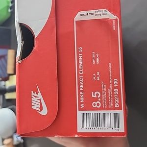 Women's Nike React Element 55 sneakers.